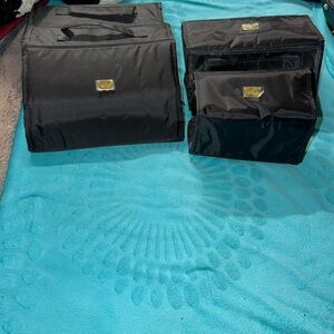 JM New York Black and Gold Organizer